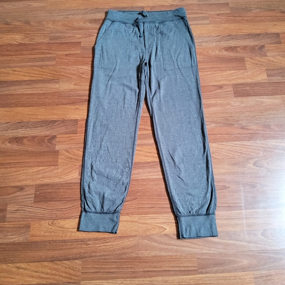 Save Khaki United Men's Lounge Knit Jogger Pants Size S Grey New - Picture 4 of 7